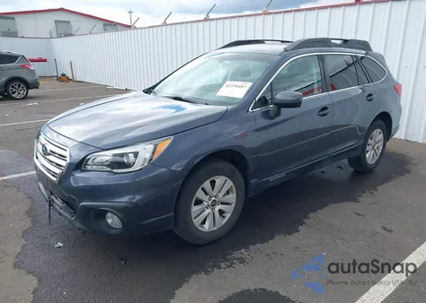 2017 Subaru Outback 2.5I Premium из США, поврежденный, VIN 4S4BSACC0H3291314